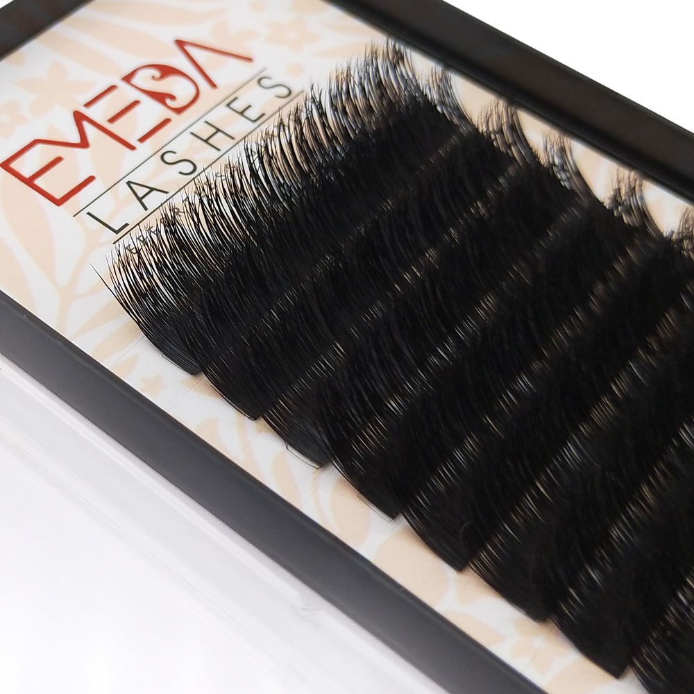 Fast Delivery for 100% Real Mink Fur Eyelash Extension with Private Logo and Package in the Canada  YY86